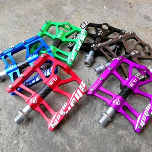 4.5 Ultralight Mountain Bike Pedals MTB CNC Aluminum Alloy Sealed 3 Bearing Anti-slip Bicycle Pedals Bicycle Parts