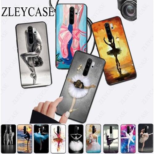 Ballet dancing girl shoes Soft Phone Cover for redmi note8pro note7 note5 note6pro 7 7A 8 8A Note8T note9s note9pro Shell