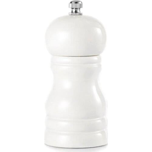 Wood Salt and Pepper Grinder Set Manual Pepper Salt Mill Shaker, Solid Wood with Adjustable Coarseness