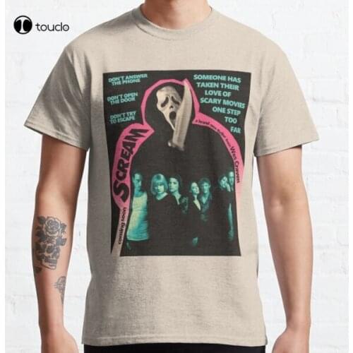 Scream Horror Movie Poster Classic T-Shirt Tee Shirt