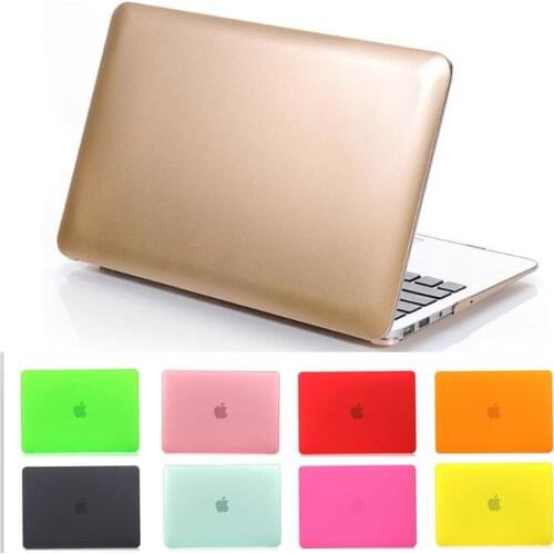 Matte Laptop Case For Apple Macbook Air Pro Retina 11 12 13 15 16 inch laptop bag For Mac book Touch Bar ID Air Pro 13.3 Case