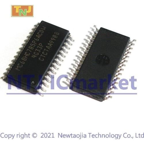 2 PCS MC68HC705P6ACDW SOP-28 MC68HC705 HCMOS Microcontroller Unit