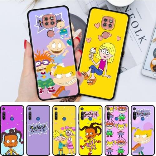 Anime Cartoon Girl Boy Cover For Motorola One Fusion Plus G9 Play G8 Power Lite Edge E6s G30 G8 Hyper G Stylus Soft Phone Case
