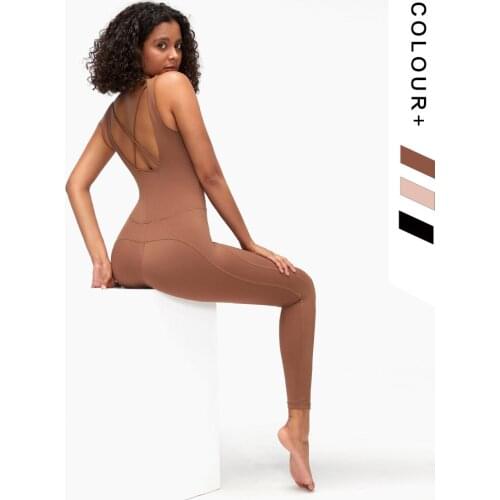 2021 new air Yoga suit bodysuit body training back Ballet Dance bodysuit woman