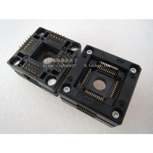 OTQ-44-0.8-02 QFP44 IC testing seat Test Socket test bench Burn-in Socket Programming seat