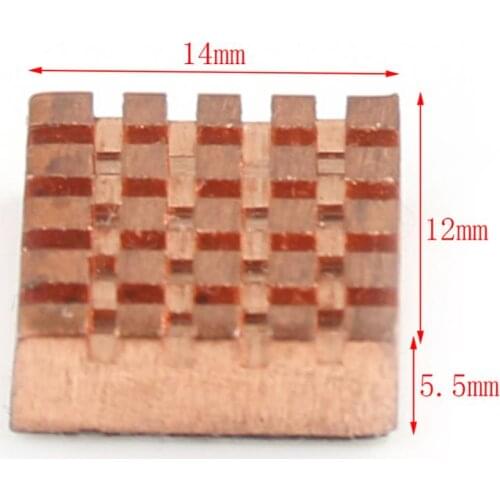 For Raspberry Pi Heatsink Heat Sink Computer Cooler Radiator For Electronic Chip Heat Dissipation Cooling Pads Aluminum HeatSink