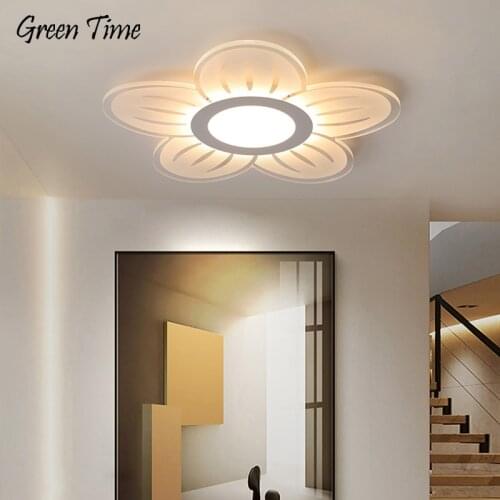 Modern LED Ceiling Light Indoor Decor Ceiling Lamp for Living Room Bedroom Dining Room Kitchen Light Home Lighting Lustres White