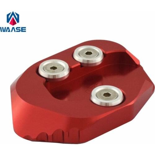 Waase Motorcycle Kickstand Foot Side Stand Extension Pad Support Plate For Honda CB1000R 2018 2019 2020