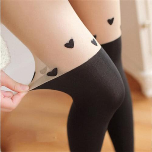 12 Styles Womens Tights Seamless Pantyhose False High Anime Cartoons Stockings Tight Lolita Pantyhose Nightclubs Tinted Sheer