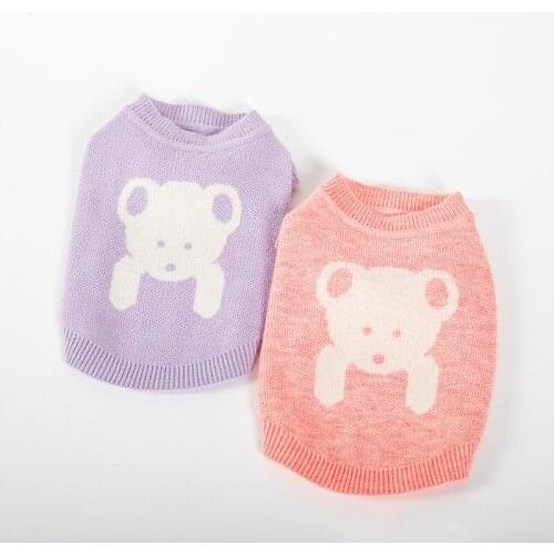 Winter Dog Clothes Cat Sweater Yorkshire Chihuahua Terriers Clothing Doggie Puppy Apparel Small Dog Costume Pet Coat Outfit W235