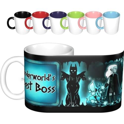 #1 Hades Ceramic Mugs Coffee Cups Milk Tea Mug Hades Overly Sarcastic Productions Creative Trending Vintage Gift Bottle Cup