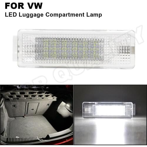 1PC LED Trunk Light Luggage lamp for VW Passat B8 CC B6 B7 variant Golf 7 7.5 R MK7 GTI GTD 5 6 Scirocco Jetta Tiguan 18SMD