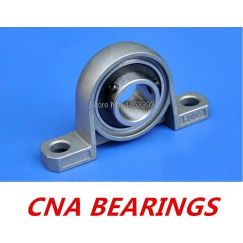 4 pcs NEW 17mm caliber Zinc Alloy mounted bearings KP003 UCP003 P003 insert bearing pillow block bearing housing