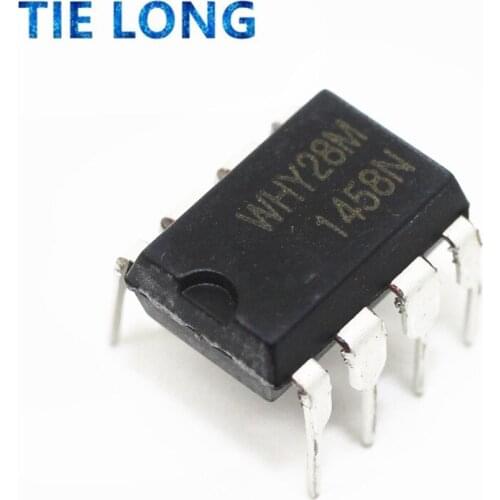 5pcs LM1458N DIP8 LM1458 DIP-8 MC1458P DIP
