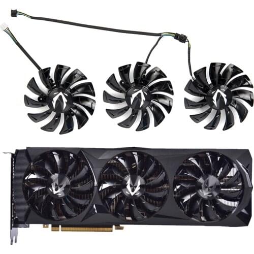 87MM RTX2080 2080Ti Graphics Card Cooling Fan GA92S2U For ZOTAC GAMING GeForce RTX 2060 2060S 2070 2070S Card Cooling Fans