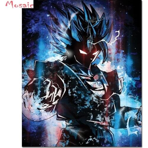 DIY Diamond Painting japanese anime movie Diamond Embroidery warrior Cross Stitch Needlework Home Decor Round/square love gift