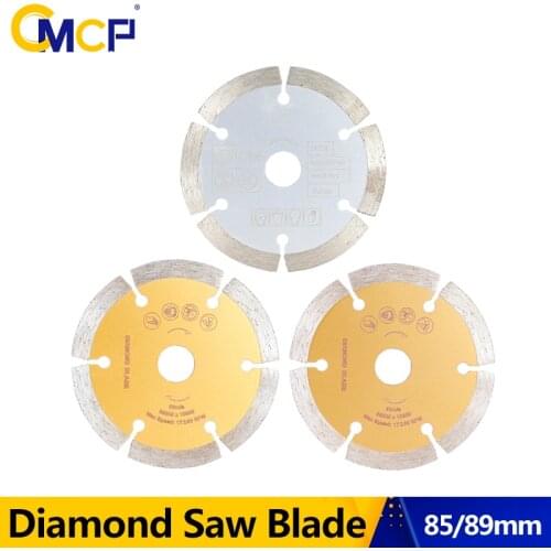 CMCP Diamond Saw Blade 85/89mm Dry Cutting Disc For Concrete Ceramic Brick Marble Stone Cutting Discs Circular Saw Blade