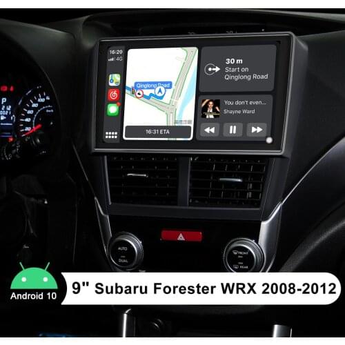 1 din Android Car Radio Multimedia Video 9" GPS Bluetooth Audio Stereo WIFI USB Auto Autoradio For Subaru Forester WRX 2008-2012