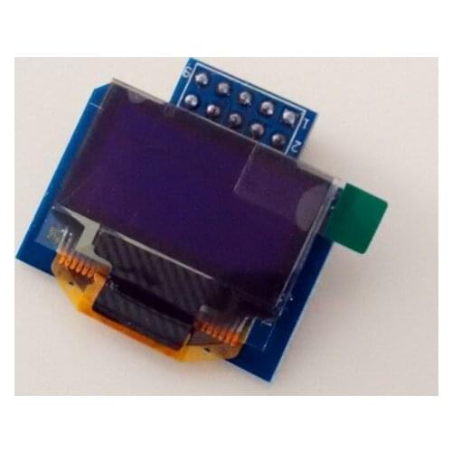 Free Ship l bluetooth development board mating Cold light yellow blue double color OLED display module 0.96'' 128*64 dot matrix