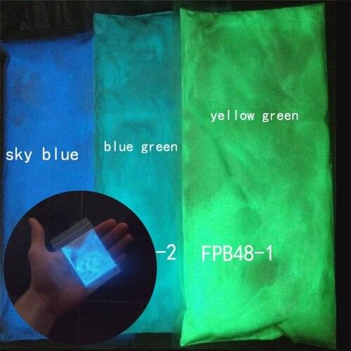 Large!! 50ml 3color Glow in the Dark Powder Glow Luminous Pigment Craft for Nail Polish,Nail Pigment Powder FPB48