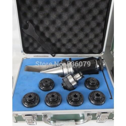 BT40 Taper, GT12 M3-M12 tapping collet chuck set,Integrated BT40 arbor to ensure high precision, use on tailstock