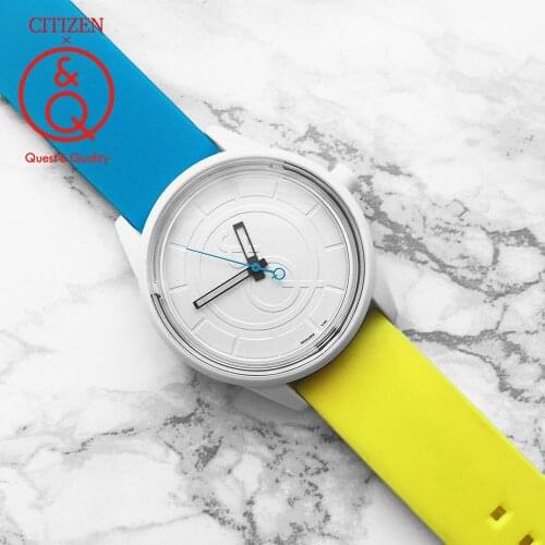 Citizen Q&Q watch men Set top Luxury Brand Waterproof Sport Quartz solar men Watch Neutral watch Relogio Masculino reloj 8J807Y