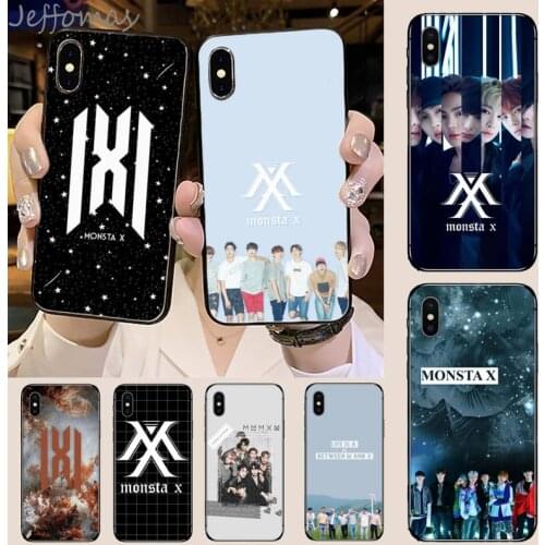 Monsta x Phone Case for iPhone 11 12 pro XS MAX 8 7 6 6S Plus X 5S SE 2020 XR