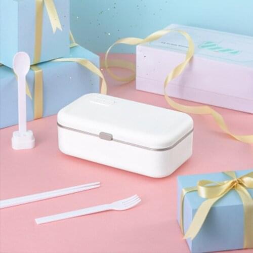 220V 800ml USB Heating Lunchbox Food Rice Porridge Warmer Keeping Container Adults Children Gifts Home Supplies