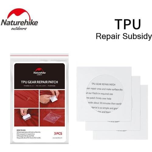 Naturehike TPU Repair Patch Waterproof Patch Glue Leak Patch Repair Subsidy Repair Tool