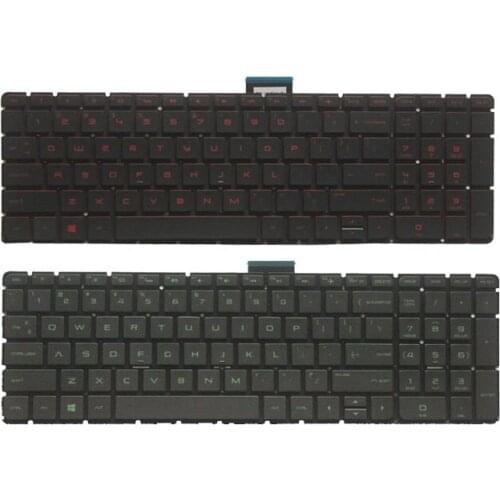 New US Laptop keyboard For HP Pavilion 15-ab 15-ab000 15-ab100 15-ab200 15z-ab100 noframe English Backlit keyboard