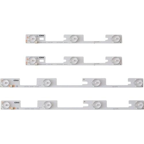 100pcs/lot NEW for Konka LED32F3700PF/50PCS LED32F2300NE light bar, *35018402, *35017947 4in1 backlight lamp LED strip 6v