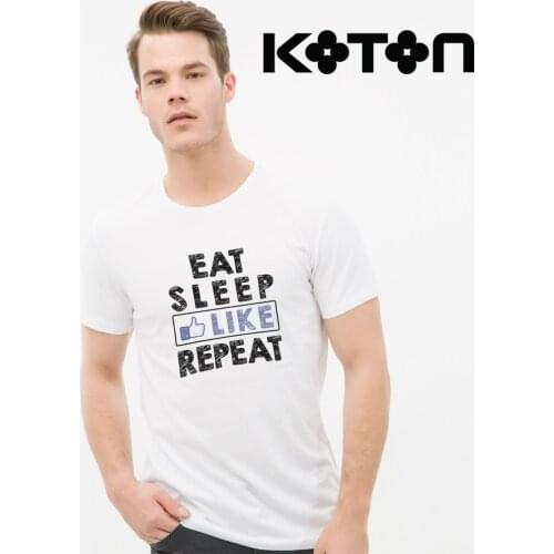 Personalized koton Brand White Men 'S T-Shirt