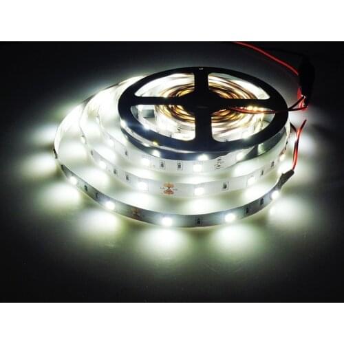 Free Shipping 5M/Roll 70M/Lot LED Strips Lights LED RGB 5050 SMD Waterproof Flexible Tape Diode DC12V/24V Control