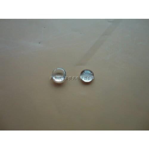 LED glass lenses Diameter 6MM 8MM 10MM 11.6MM 11.8MM 12MM optical Plano convex lens ,power LED lenses