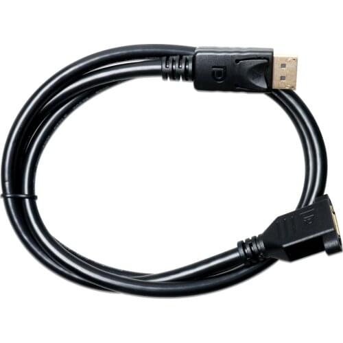 1M DP USB Display Line Extension Lead Cable for Oculus Rift S VR Glasses Portable Extended DP Cable Black Line Accessories