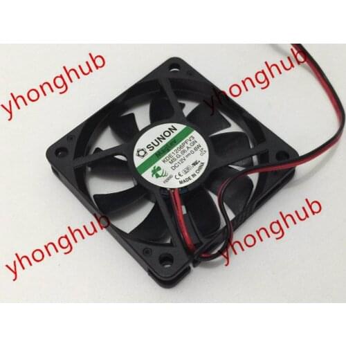 SUNON KDE1206PFV3 MS.G.(9).A.GN DC 12V 0.6W 60x60x10mm Server Cooling Fan
