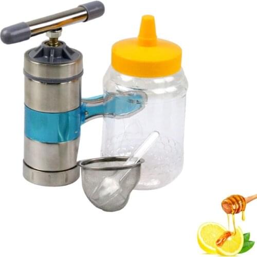 Honey Squeezer Handheld Stainless Steel Kitchen Tool Manual Honey Presser Extractor Honey Tool