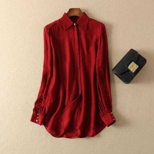 Бордовые блузки WISHBOP China At AliExpress