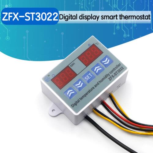 ZFX-ST3022 digital display intelligent temperature controller humidification and dehumidification greenhouse incubation