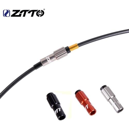 ZTTO Micro Adjustable Screws MTB Bike Cable Gear Shift Connector Road BikeShifter Cable Line Parts Regulator Adjust Housing Caps