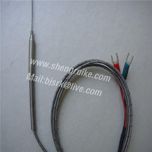 1*100mm flexible thermocouple K Type 1M Cable 0-350C