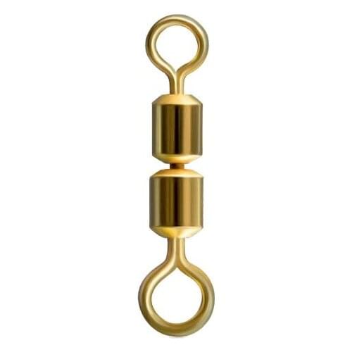 10# Rolling ball Swivel fishing trackle product With Hooked Snap 3/5/10pcs Fish Hook and clip Fishing Connector