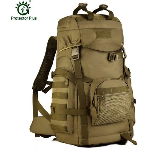 60L Waterproof Nylon Outdoor Sport Backpack Men or Women Large Capacity Backpacks Male Travel Bag Luggage Mochila High Quality