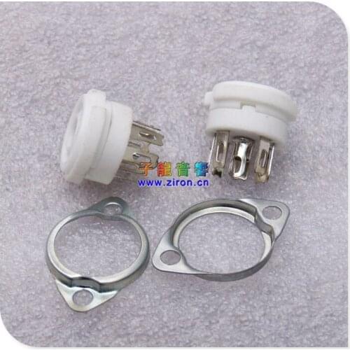 7-pin small seven-pin electronic tube holder scaffold welding for 6H2 6C1 6J1 6Z4 2D21 6J5 6A2