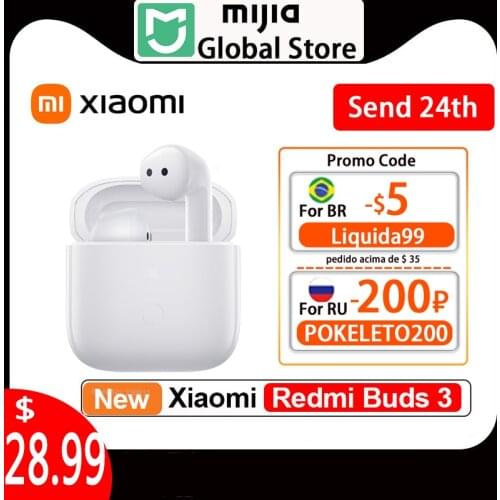 Xiaomi Redmi buds 3 true wireless Bluetooth earbuds real wireless Bluetooth headphones TWS Bluetooth 5.2 aptX