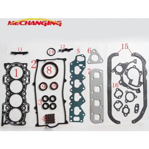 HCE HC-EJ HDC HD-E For DAIHATSU CHARADE APPLAUSE Full Set Engines seal gasket Cylinder Head Gasket sets 04111-87127-000 50120700