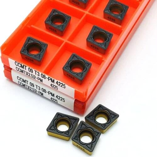 Carbide CCMT09T308 PM 4225 External turning tool turning insert ccmt 09t308 turning tool cutting tool pin milling tool