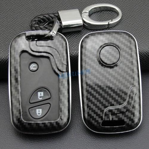 Carbon Fiber Car Key Fob Cover Case Shell For Lexus 2005-2019 IS ES LS GS RX GX LX CT HS