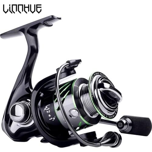 Hot 9+1 Metal Bearings Fishing Reel 5.2:1 Gear Spinning Reel 5.5KG Max Drag Professional Left/Right Hand Fishing Reel Wheels