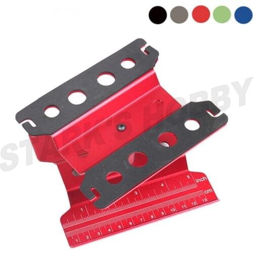 Metal Aluminum Alloy Work Stand Repair 360 Degree Rotation for 1/8 1/10 RC Car Scale Model Axial SCX10 TRX4 Tamiya HSP